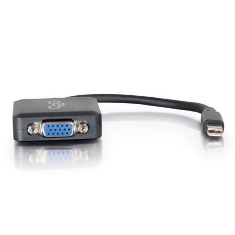 8in Mini Displayport™ Male To Vga Female Active Adapter Converter