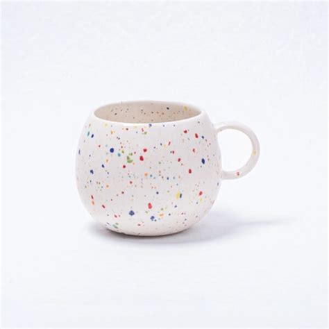 Egg Back Home Party Ball White Mug Keramik Becher große Tasse Weiß 500