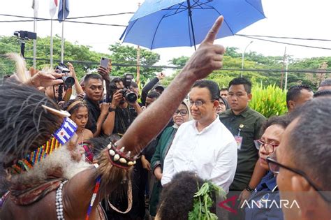 Anies Kampanye Di Kota Sorong Antara News