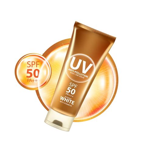 Premium Vector Uv Protection And Whitening Skin Care