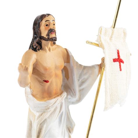 Figurka Jezus Zmartwychwstały 8 5 cm Wielkanoc Święte Miasto