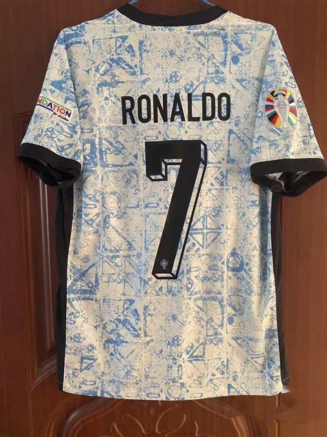 Fifa World Cup 2024 European Cup Portugal 7 C Ronaldo Jersey Away