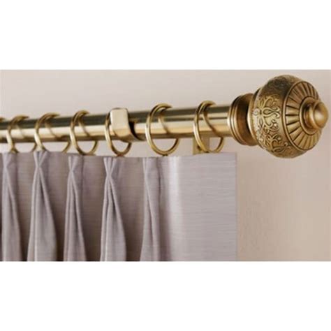 Brown 23 mm Stainless Steel Curtain Rods, Rs 150 /feet Space And ...