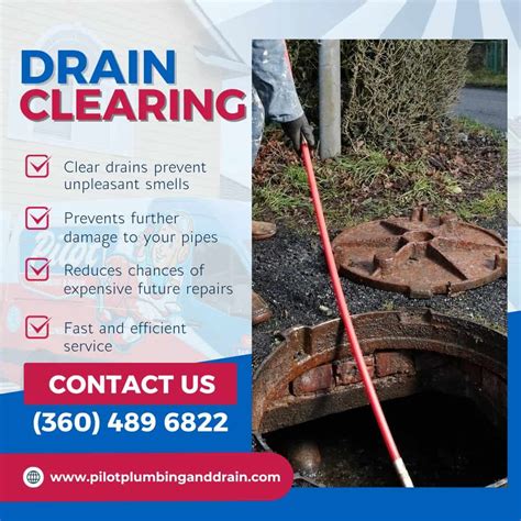 Everything You Need to Know About Drain Clearing - Pilot Plumbing and Drain