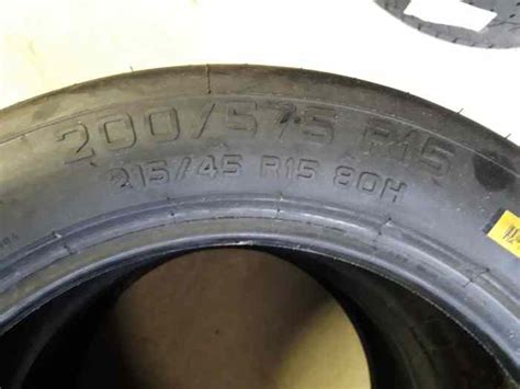 Pneus Pirelli P7 Corsa Classic 21545 R15 Neufs D5 Pièces Et Voitures