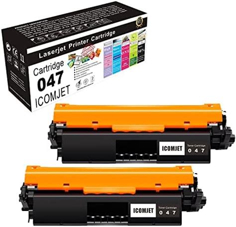 Amazon 1 Pack Black 047 Toner Cartridge Replacement For Canon