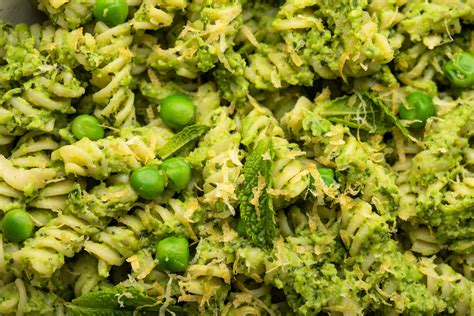 Pea And Mint Pesto Pasta Sarahs Vegan Recipes