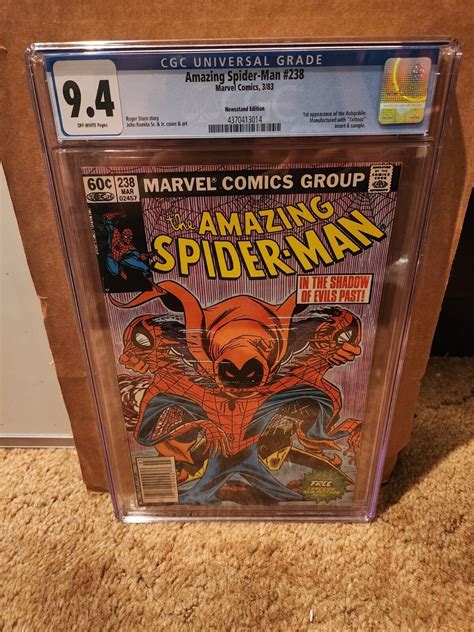 Amazing Spider Man 238 CGC 9 4 1983 1st App Hobgoblin Newsstand W