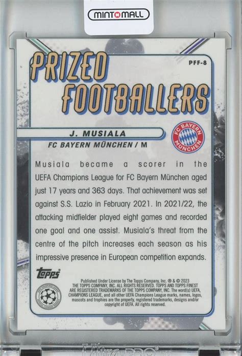 ミントモール MINT 池袋店 2022 23 Topps Finest UEFA Club Competitions Jamal