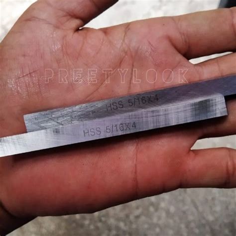 Pahat Bubut Hss Square Bit Good Quality Steel Ukuran 5 I 16 X 4 Inch