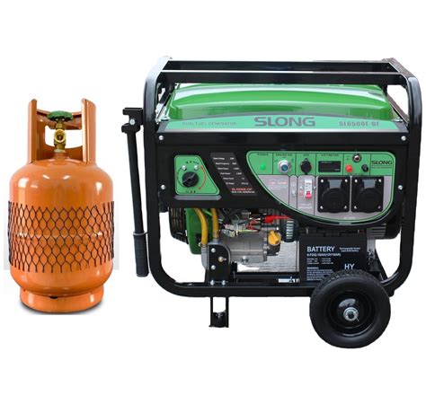 Slong Kw Tri Fuel Generator Gas Lpg Natural Gas Powered Generator Set