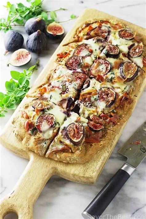 Fig Gorgonzola And Prosciutto Flatbread Savor The Best