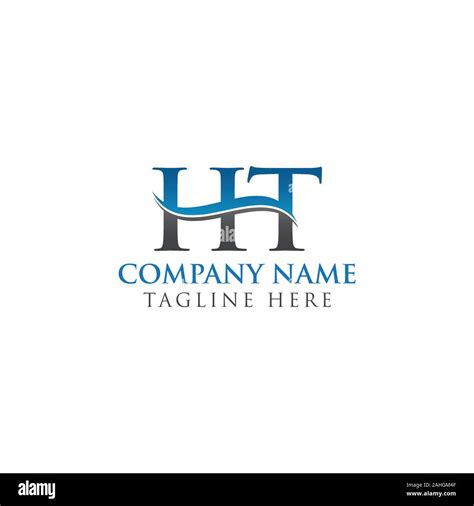 HT letter Type Logo Design vector Template. Abstract Letter HT logo Design Stock Vector Image ...