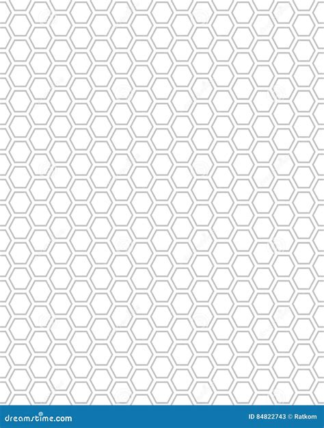 Honeycomb Seamless Pattern Stock Illustration Illustration Of