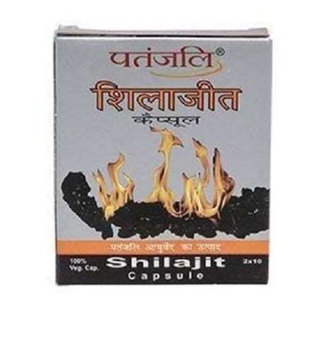 Shilajit Capsules (patanjali) Grade: Medicine Grade at Best Price in ...