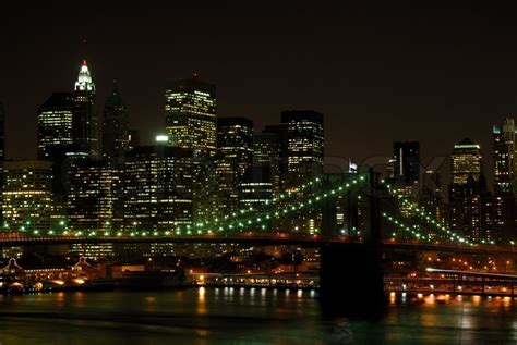 Brooklyn Bridge and Manhattan Skyline ... | Stock image | Colourbox