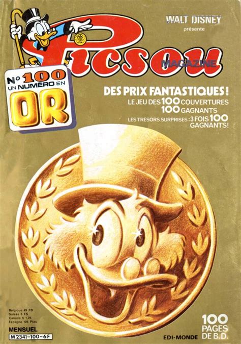 Picsou Magazine Les Secrets Dun Canard En Or Massif Le Parisien