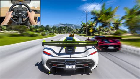 Koenigsegg Jesko Goliath Race Forza Horizon 5 Steering Wheel