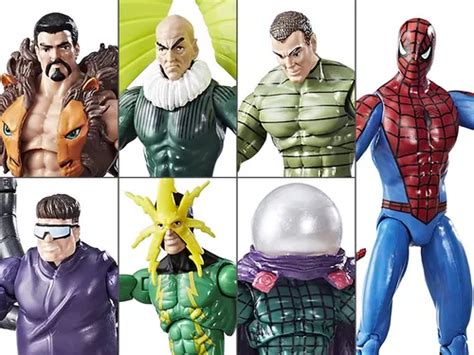 Spider Man Vs Los Seis Siniestros Marvel Legends Exclusivo Env O Gratis