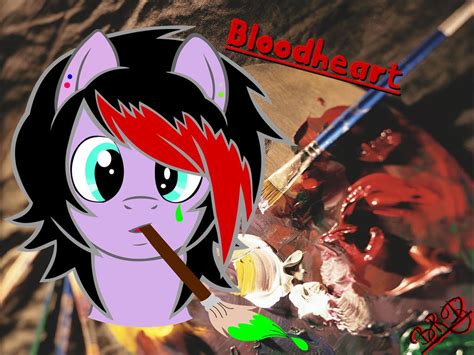 Bloodheart Oc Wallpaper By Stroina On Deviantart