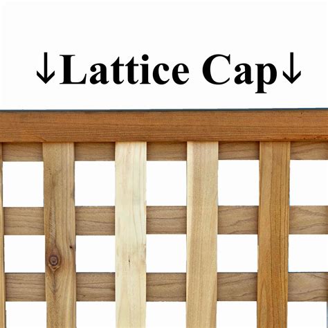 Premium Lattice Panels in Cedar, Treated and Mahogany
