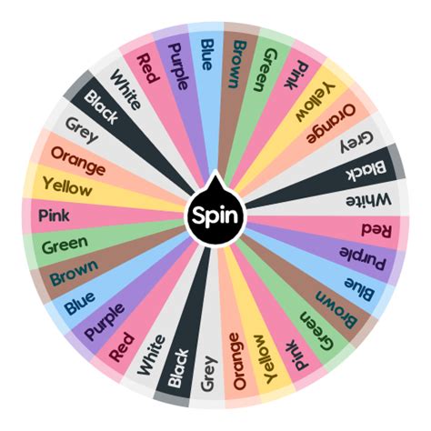 Colors | Spin the Wheel - Random Picker