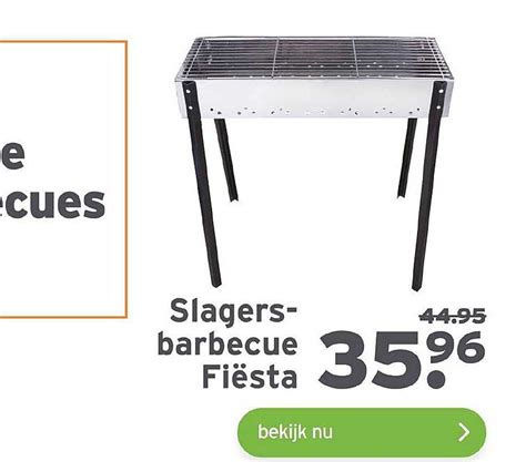 Slagers Barbecue Fiesta Aanbieding Bij GAMMA 1Folders Nl