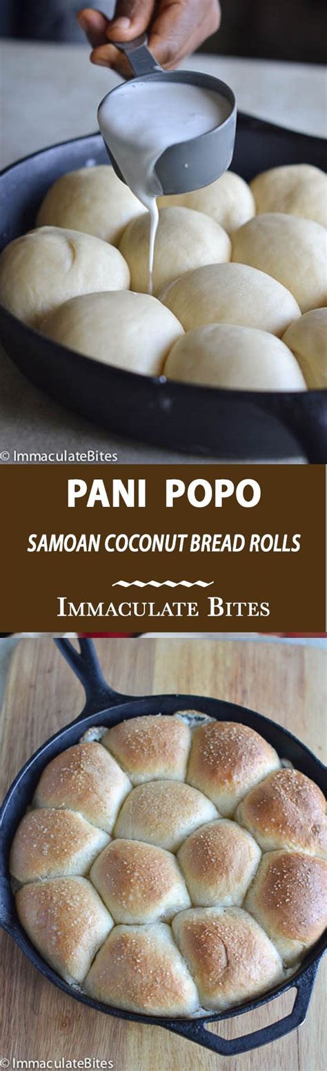 Samoan Coconut Bread Rolls( Pani Popo) - Immaculate Bites | Coconut ...