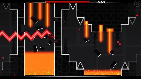 Geometry Dash Lava Temple Youtube