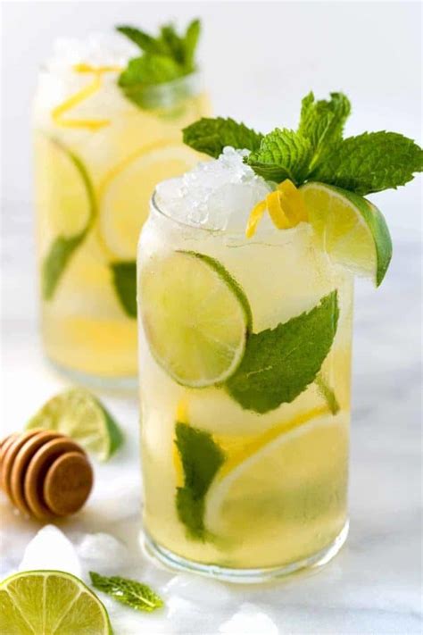 Naturally Sweetened Iced Green Tea Jessica Gavin