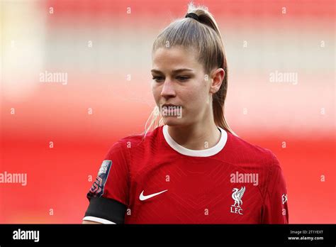 Liverpool S Marie Hobinger During The Barclays Women S Super League