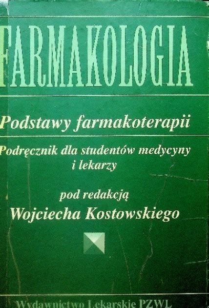 Farmakologia Podstawy Farmakoterapii Ksi Ka Allegro