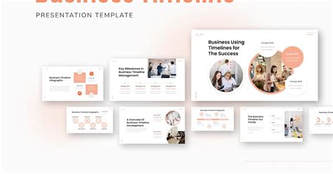 Business Timeline Presentation Template Slides Incl. creative & modern - Envato Elements