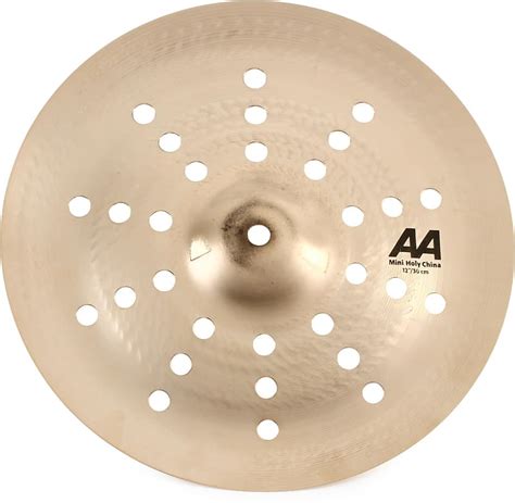 Sabian Inch Aa Mini Holy China Cymbal Brilliant Finish Reverb