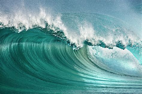 Pacific Ocean Waves On North Shore by Brian Sytnyk