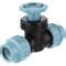 Pp Straight Valve With Compression Fittings Dvgw Unidelta