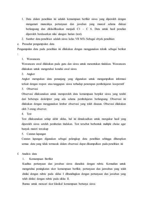 Contoh Proposal Ptk Pdf Free Download