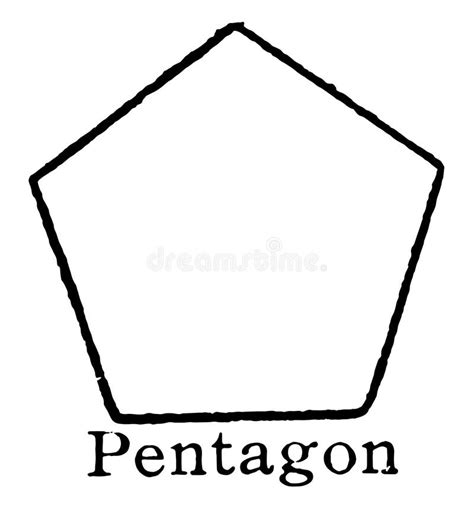 Pentagon Drawing Stock Illustrations – 1,123 Pentagon Drawing Stock ...