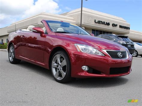 2010 Matador Red Mica Lexus Is 350c Convertible 30214411 Photo 3 Car Color