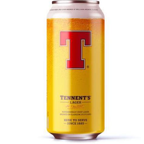 Tennent S Lager Cans 568ml Allsons