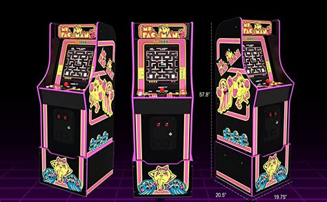 Amazon Arcade1Up BANDAI NAMCO Legacy Arcade Game Ms PAC MAN