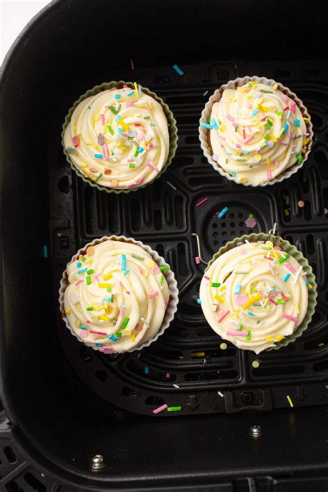 Air Fryer Cupcakes The Flexible Fridge