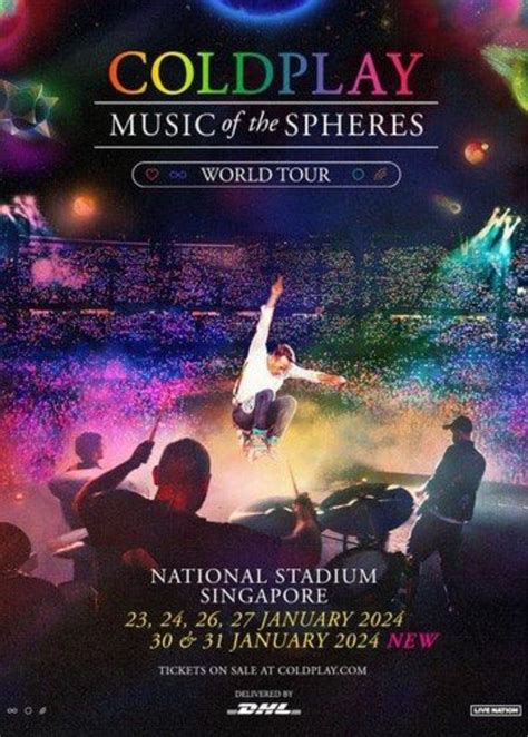 2x Coldplay Infinity Tickets For 24 Jan Tickets Vouchers Event