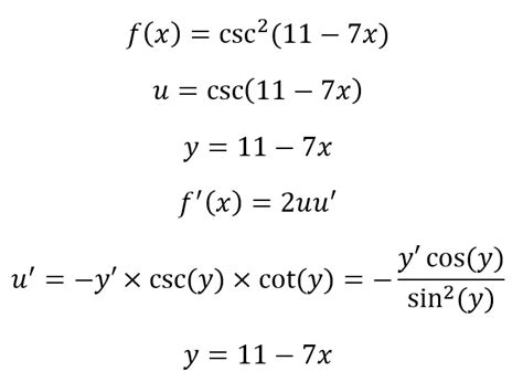 Derivada De Cosecante Economipedia