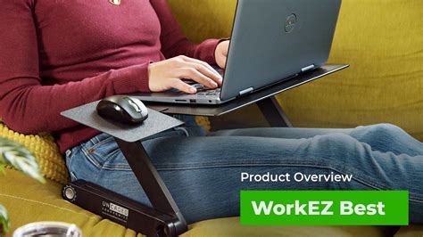 Workez Best Adjustable Laptop Stand And Lap Desk For Bed Ergonomic