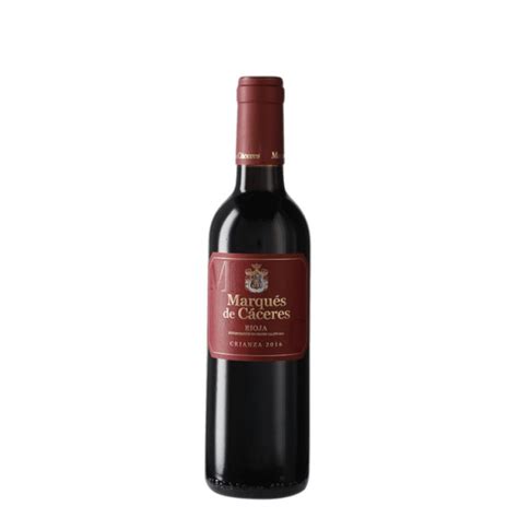 Petite Bouteille De Vin Rouge MARQUES DE CACERES 37 5CL