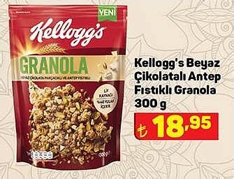 Kellogg S Beyaz Ikolatal Antep F St Kl Granola G Ndirimde Market