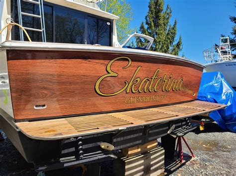 Marine Boat Lettering Graphics