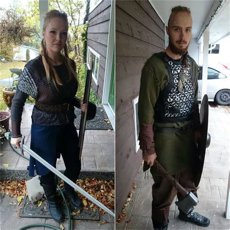 First Cosplays Lagertha And Ragnar Lothbrok Imgur Halloween Looks