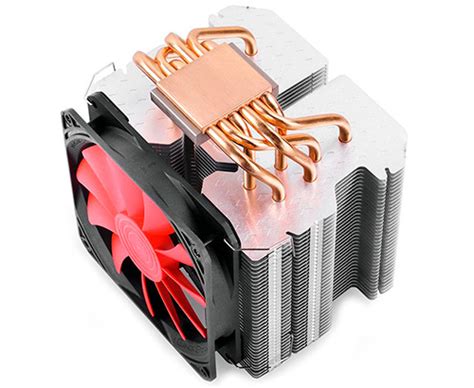 Cooler DeepCool Gamer Storm Lucifer K2 AMD Intel Vermelho Oficina